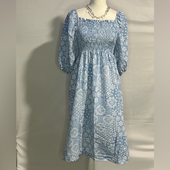 Rustic style summer dress - Picture 1 of 6